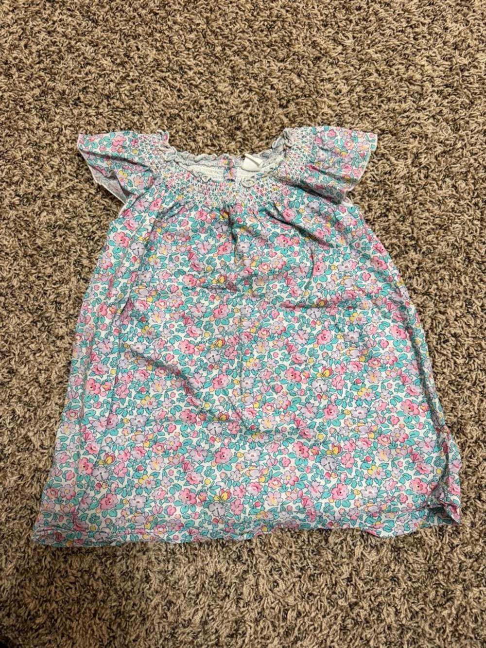 GAP Floral Dress in Pink, Teal, Yellow
